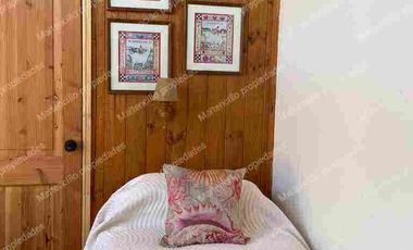 cabaña a pasos de bajada a playa con sauna y mirador exclusivo amplia terraza