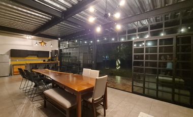 CASA EN VENTA, CAMPESTRE ESTILO INDUSTRIAL, A 15 MIN CARRETERA A COITA, TUXTLA GTZ