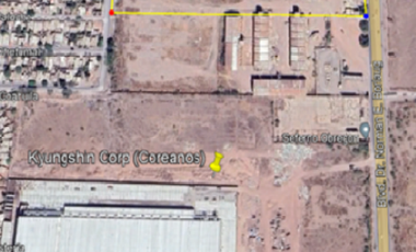 Terreno industrial-comercial