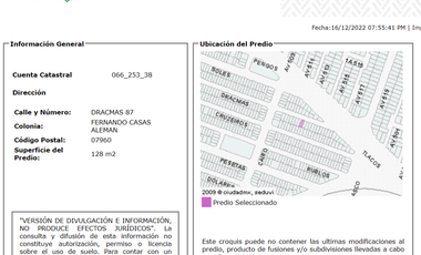 CASA EN REMATE GUSTAVO A MADERO