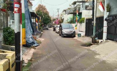 disewakan rumah bagus area pulomas 2lt tenang dlm kompleks row 2 mobil