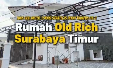 Rumah baru renov Mulyosari prima lokasi strategis dkt Pakuwon city,itS UNer,sutorejo