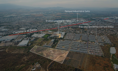 Terreno de 7 hectáreas en san José del castillo, el salto. uso de suelo mixto escriturado