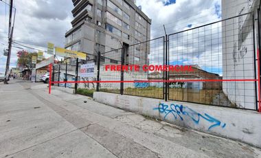 Excelente Terreno de Venta Av America con Frente a La Universidad Central