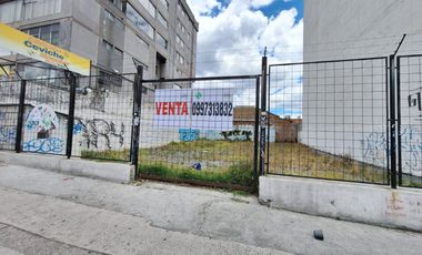 Excelente Terreno de Venta Av America con Frente a La Universidad Central