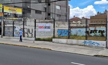 Excelente Terreno de Venta Av America con Frente a La Universidad Central