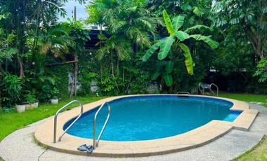 2-Storey 4BR Home FOR LEASE with Pool & Garden in Dasmariñas Village, Makati