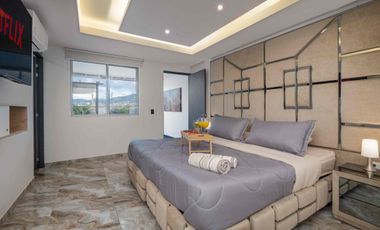 RENTO PENTHOUSE AMOBLADO  EN LAURELES