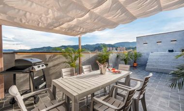 RENTO PENTHOUSE AMOBLADO  EN LAURELES