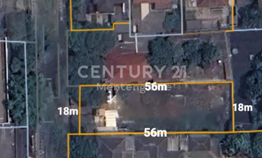 Prime Land for Sale in Menteng, Central Jakarta – 1,005 m², Strategic Location Near Main Road & Train Station