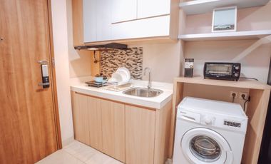 Disewakan Apartment Skandinavia Tipe Studio Fully Furnished Dekat Stasiun KRL Tangerang