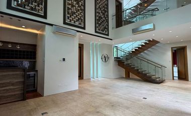 Newly Refurbished 4BR Bungalow FOR LEASE with Sauna in North Forbes Park, Makati City