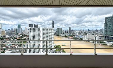 Rare Item! Luxurious Riverside Living at Watermark Chaophraya – 145.94 sq.m., High Floor with Panoramic River View