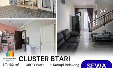 Sewa Rumah Cluster Btari Summarecon Bandung