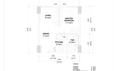 Condominium for sale in Concepcion Street, Solid Mills Village, Sucat, Muntinlupa District 2, Muntinlupa, Southern Manila District