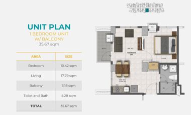 1 Bedroom For Sale in Mandaue City Cebu