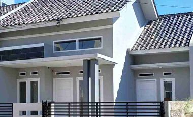 Dijual rumah on progress di perumahan nempel kota strategis akses mudah