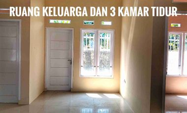 Dijual rumah on progress di perumahan nempel kota strategis akses mudah