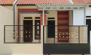 rumah siap huni tanpa DP free pagar & canopy