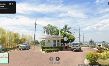 Foreclosed Property - 336 sqm for Sale Lot 2 Block 24 in Amiya Raya Highland Homes, San Mateo, Rizal