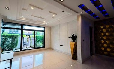 เป็นส่วนตัวเรียบหรู!!! ขายบ้านเดี่ยวหลังมุม โครงการ  นันทวัน ปิ่นเกล้า-ราชพฤกษ์ สภาพใหม่เหมือนไม่เคยอยู่