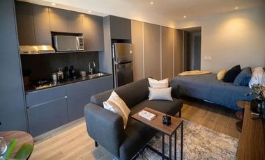 INTERLOMAS RENTA COMODO LOFT SEMI AMUEBLADO