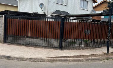 Vendo casa en villa Las Compuertas de Buin, con subsidio habitacional