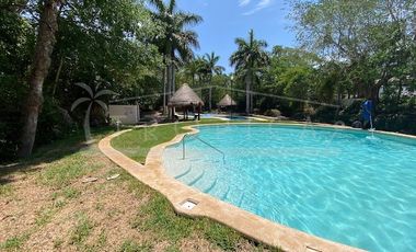 Casa en Renta Puerto Morelos con hermosos muebles y decoración