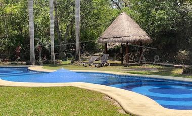 Casa en Renta Puerto Morelos con hermosos muebles y decoración