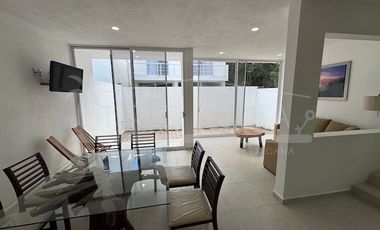 Linda amueblada y economica casa en renta en Puerto Morelos