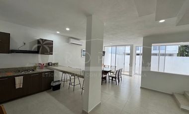 Linda amueblada y economica casa en renta en Puerto Morelos