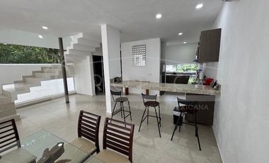 Linda amueblada y economica casa en renta en Puerto Morelos