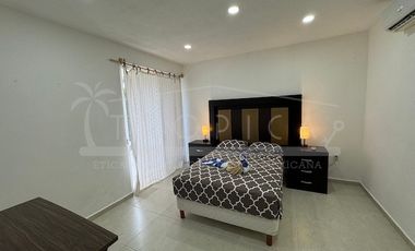 Linda amueblada y economica casa en renta en Puerto Morelos