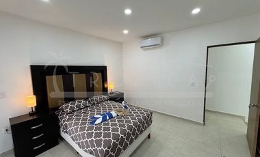 Linda amueblada y economica casa en renta en Puerto Morelos