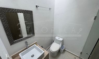 Linda amueblada y economica casa en renta en Puerto Morelos