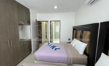 Linda amueblada y economica casa en renta en Puerto Morelos