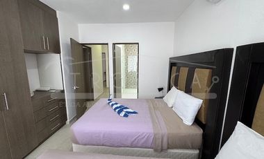 Linda amueblada y economica casa en renta en Puerto Morelos