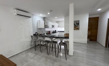 Linda casa en renta amueblada en Puerto Morelos Aldea Kiin