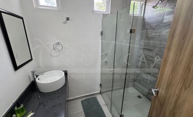 Linda casa en renta amueblada en Puerto Morelos Aldea Kiin