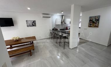 Linda casa en renta amueblada en Puerto Morelos Aldea Kiin