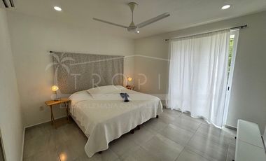 Linda casa en renta amueblada en Puerto Morelos Aldea Kiin