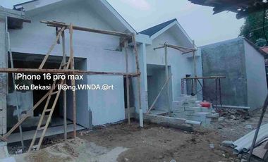 rumah cluster minimalis termurah semustika jaya Bekasi kota
