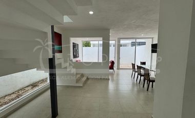 Moderna casa amueblada en Renta en Aldea Kiin, Puerto Morelos