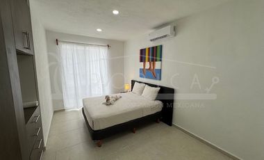 Moderna casa amueblada en Renta en Aldea Kiin, Puerto Morelos