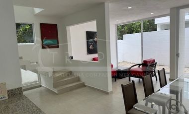 Moderna casa amueblada en Renta en Aldea Kiin, Puerto Morelos