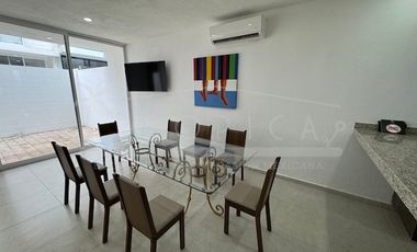 Moderna casa amueblada en Renta en Aldea Kiin, Puerto Morelos