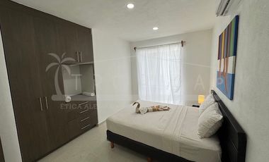 Moderna casa amueblada en Renta en Aldea Kiin, Puerto Morelos