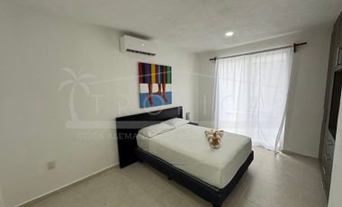 Moderna casa amueblada en Renta en Aldea Kiin, Puerto Morelos