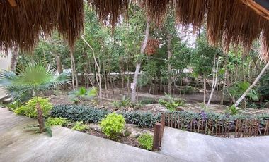 Moderna casa amueblada en Renta en Aldea Kiin, Puerto Morelos