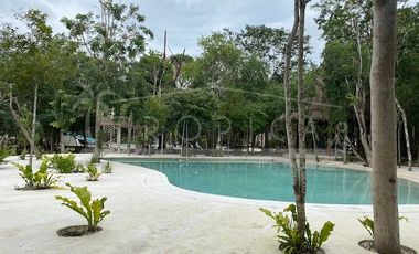Moderna casa amueblada en Renta en Aldea Kiin, Puerto Morelos